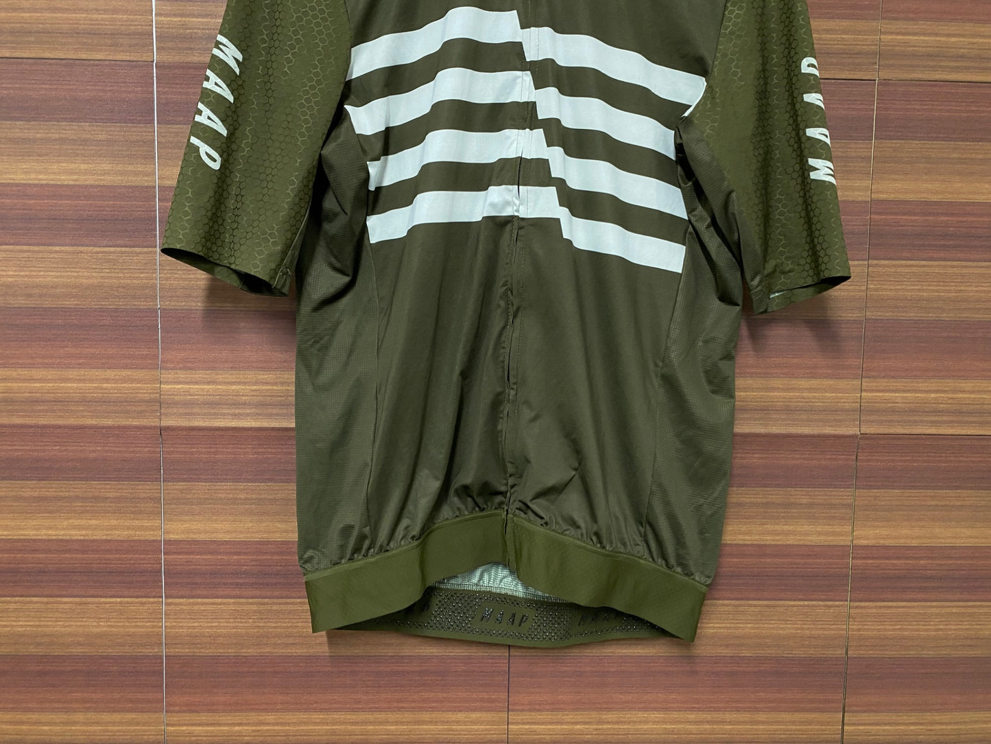 IN596 マープ MAAP PRO FIT JERSEY 半袖 サイクルジャージ カーキ XXL