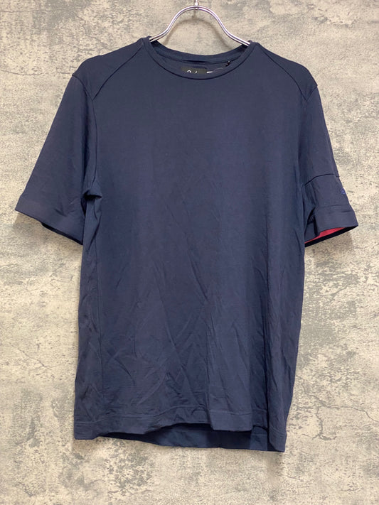 JB334 ラファ Rapha MERINO T-SHIRT 半袖 Tシャツ 紺 S