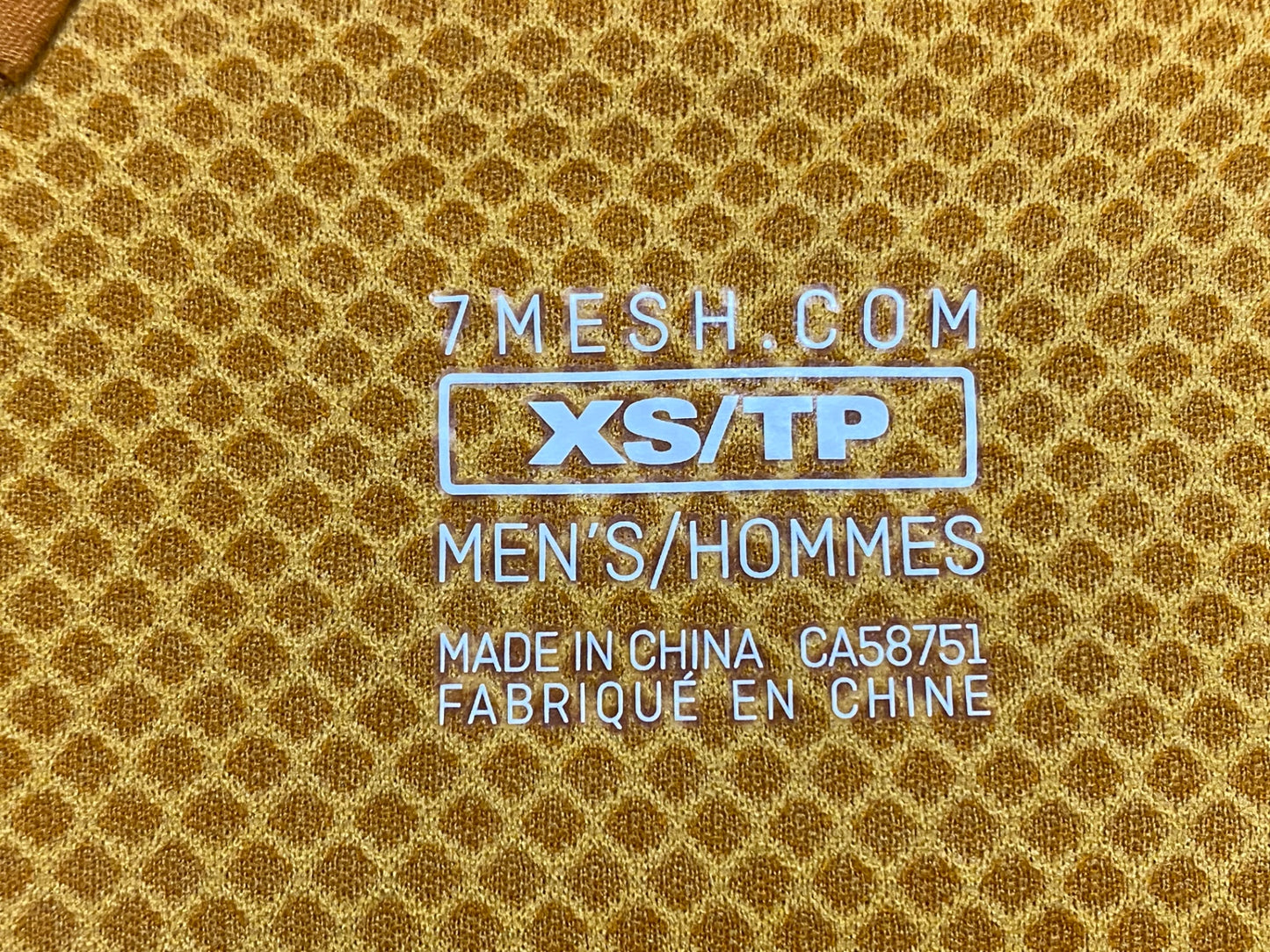 IK132 セブンメッシュ 7MESH 半袖 サイクルジャージ オレンジ XS 未使用