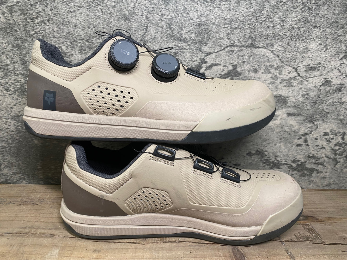 IO307 フォックス FOX UNION BOA MTB ビンディングシューズ 茶 EU40 SPD