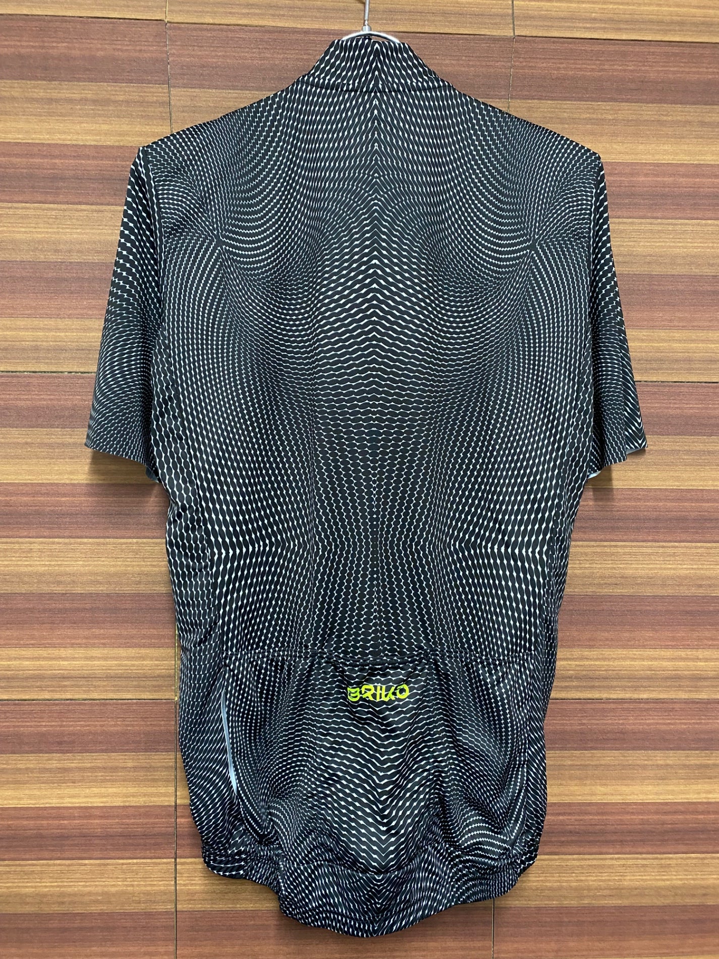 IL825 ブリコ BRIKO CLASSIC JERSEY 2.0 半袖サイクルジャージ 黒 L