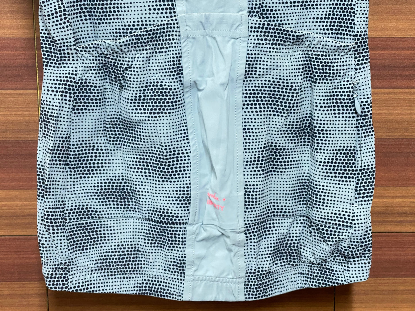 IT312 ラファ Rapha RAPHA + LIBERTY SOUPLESSE JERSEY 半袖 サイクルジャージ グレー 紺 S