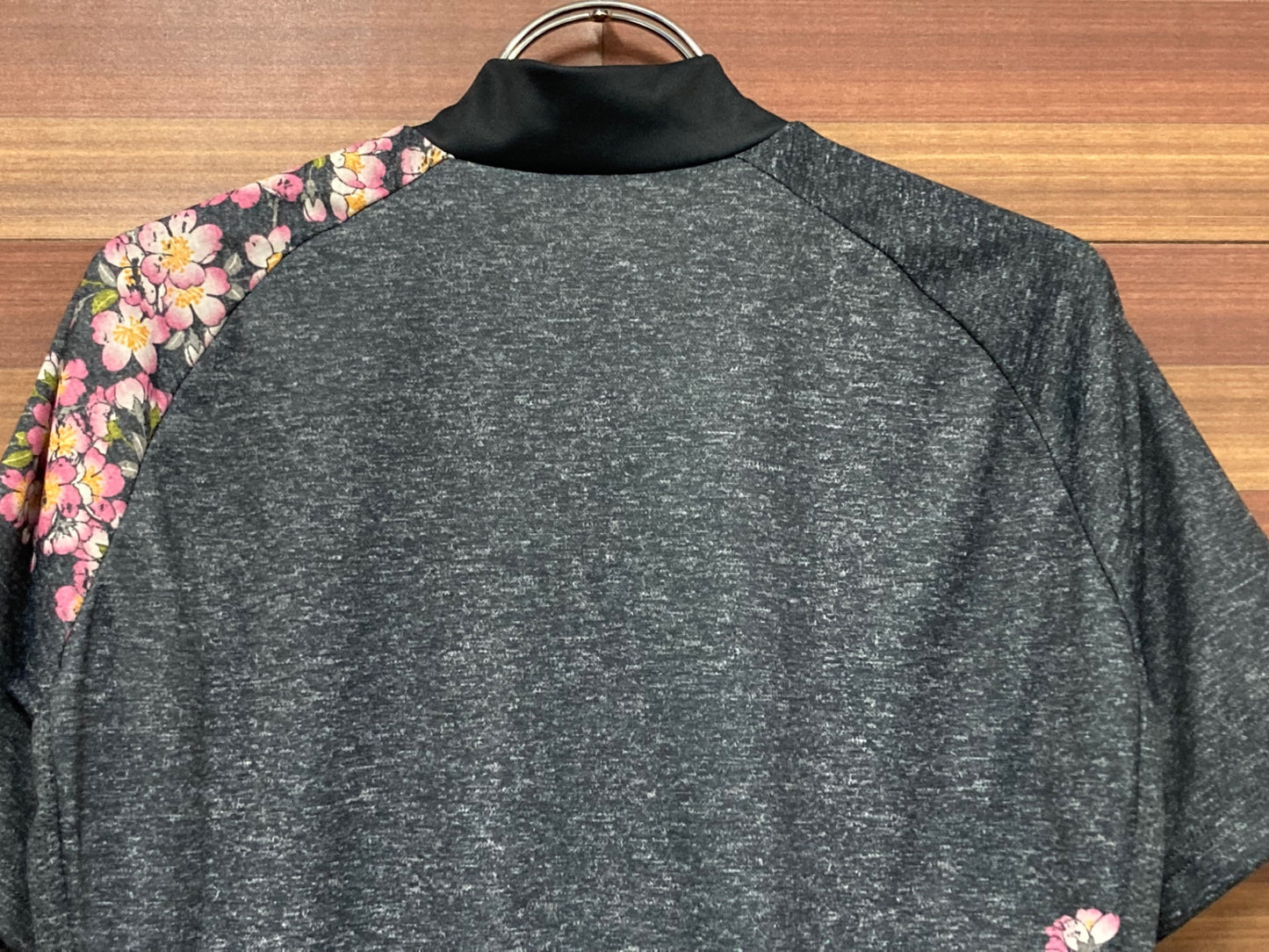 IN179 パールイズミ PEARL iZUMi 半袖 サイクルジャージ グレー M CHERRY BLOOSSOM