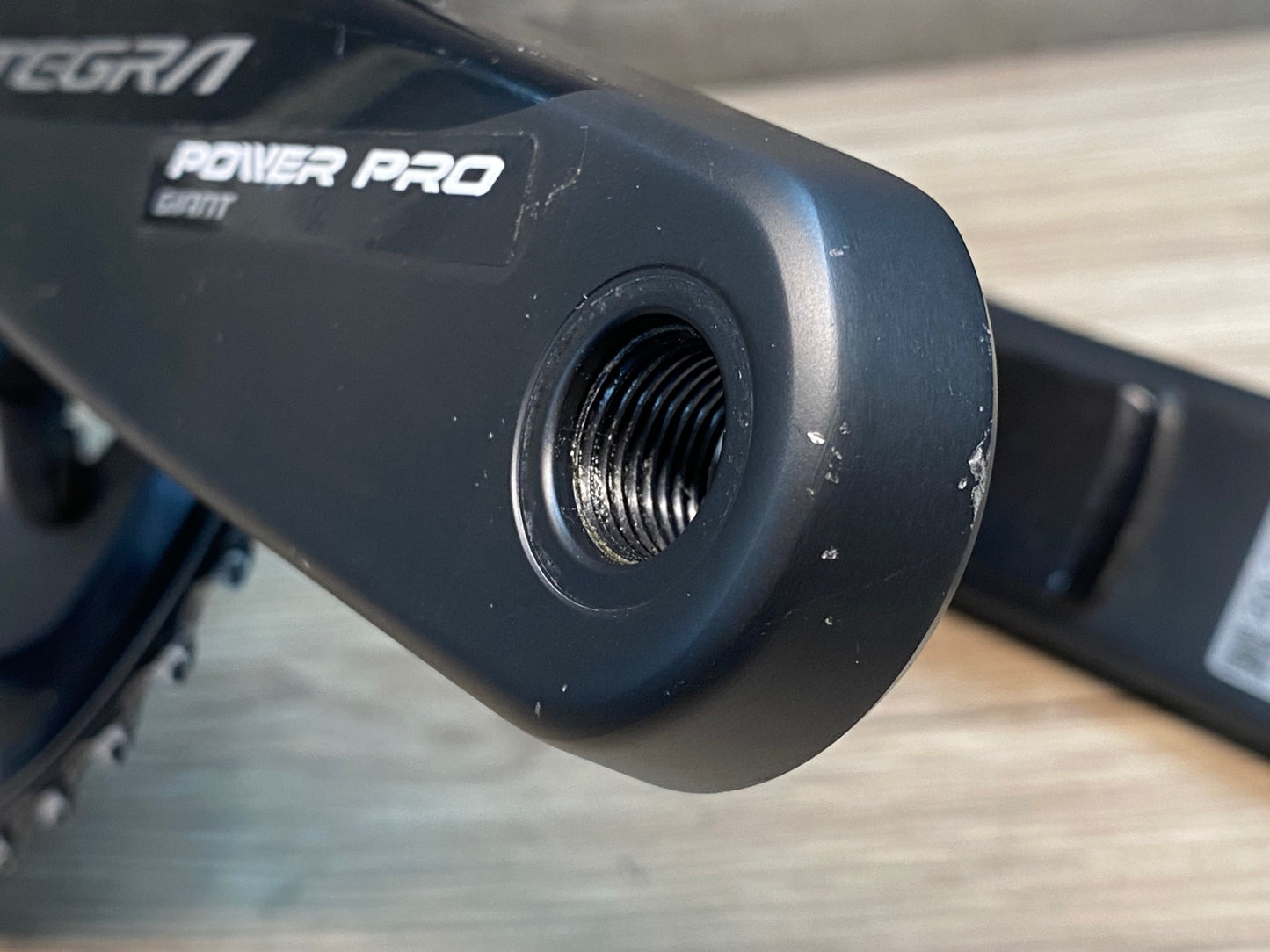 IW827 GIANT POWER PRO 両側パワーメーター クランクセット SHIMANO ULTEGRA FC-R8000 170mm 50/34T 刻印”SI” ※充電不良の為ジャンク