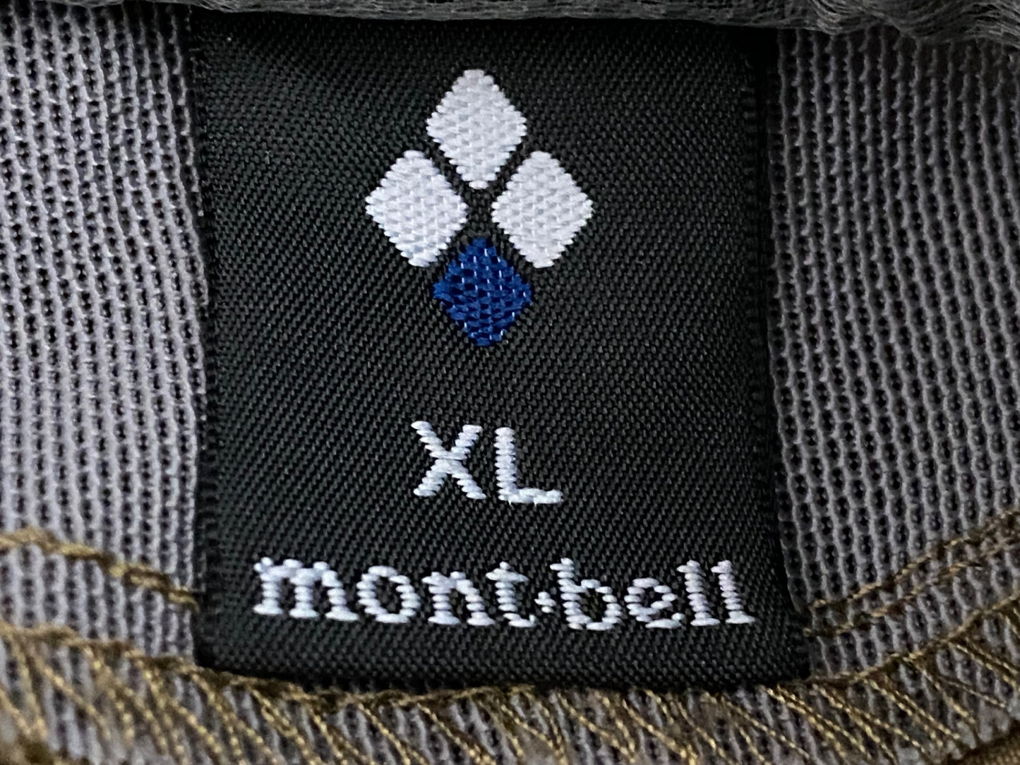 IZ852 モンベル mont-bell サイクルパンツ 黄土色 XL
