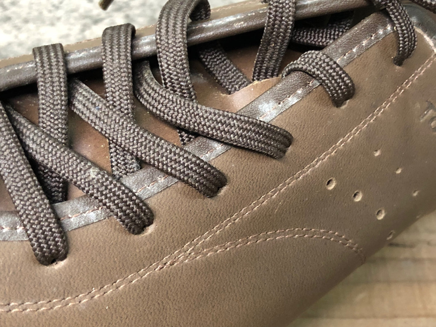 IR100 クオックファム QUOC PHAM フィクスド FIXED ブラウン サイクリングシューズ 茶 EU42