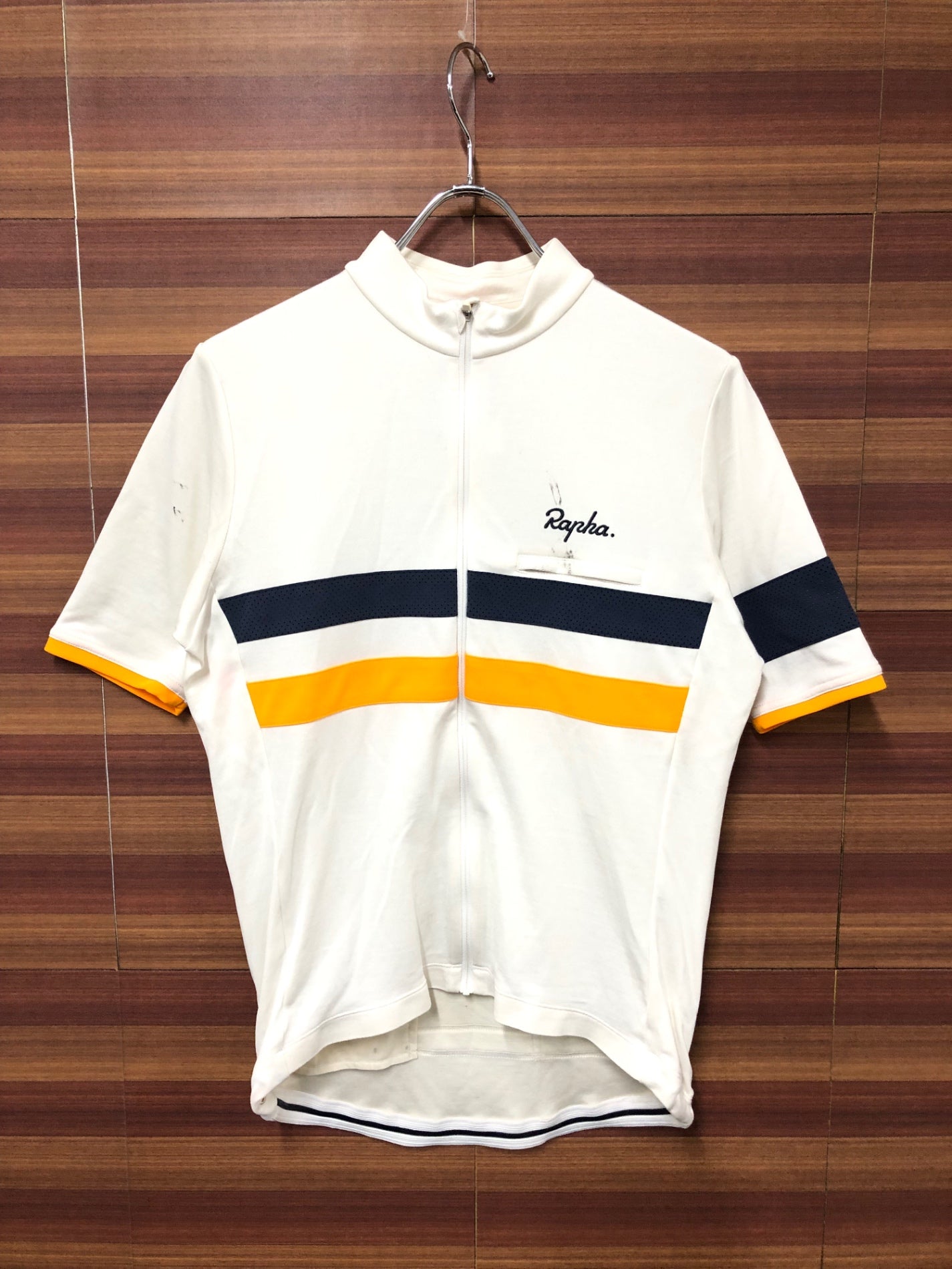 IK677 ラファ Rapha BREVET JERSEY 2 半袖サイクルジャージ M