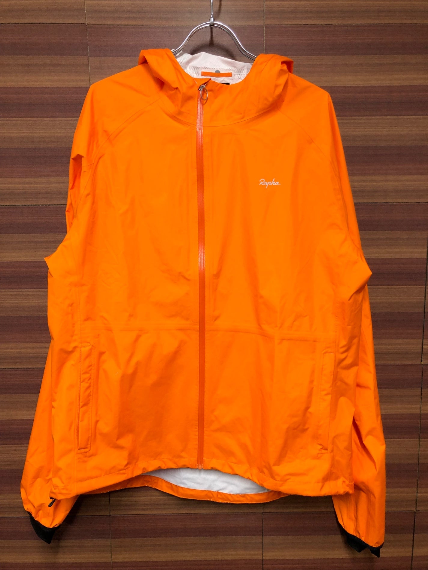 IM224 ラファ Rapha COMMUTER JACKET 長袖  レインジャケット L オレンジ