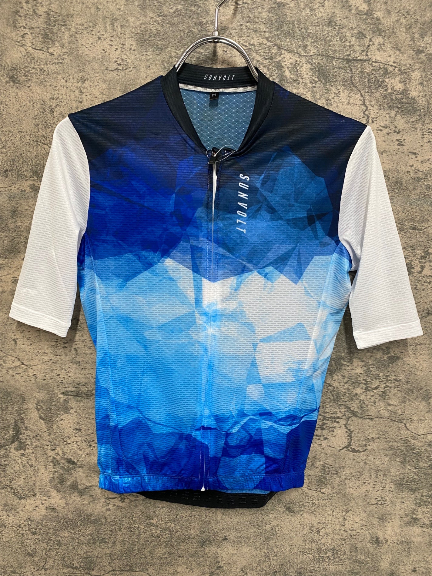 IW622 サンボルト SUNVOLT 半袖サイクルジャージ 青 M ※未使用