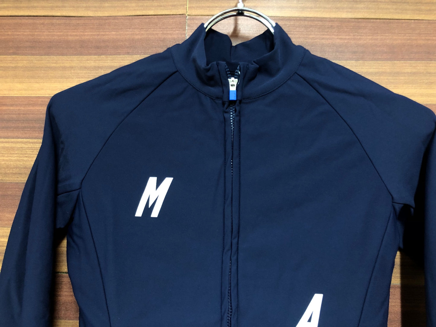 IM441 マープ MAAP TRAINING JERSEY 長袖 サイクルジャージ 濃紺 XS 裏起毛