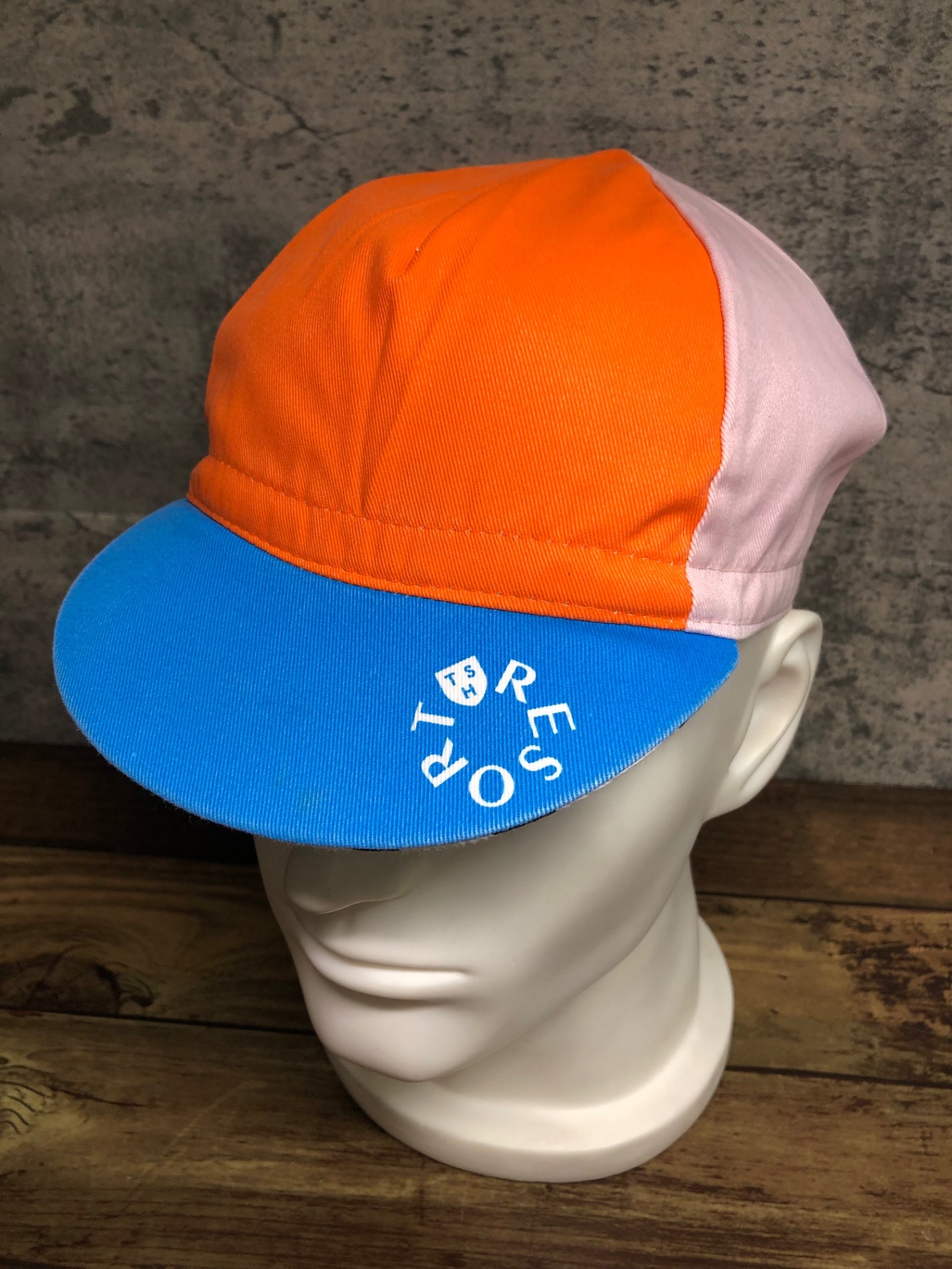 IT328 テンスピードヒーロー サイクルキャップ ピンク ※つばの折れ