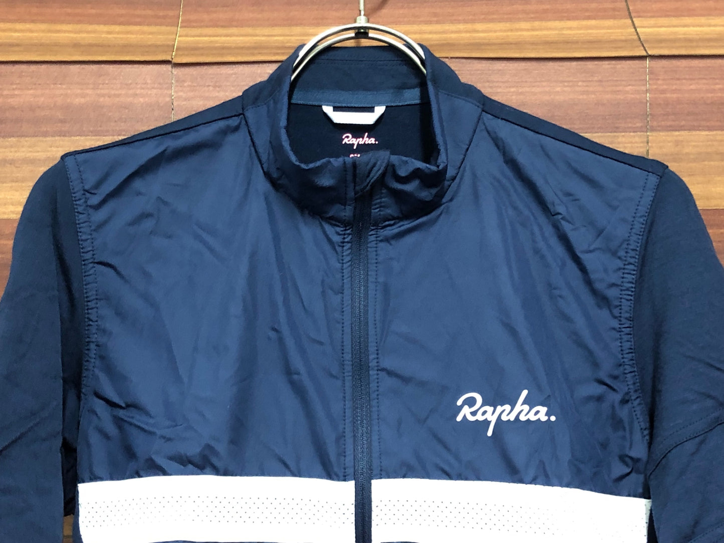 IT947 ラファ Rapha WOMENS WINDBLOCK BREVET JERSEY 半袖 サイクルジャージ ネイビー S