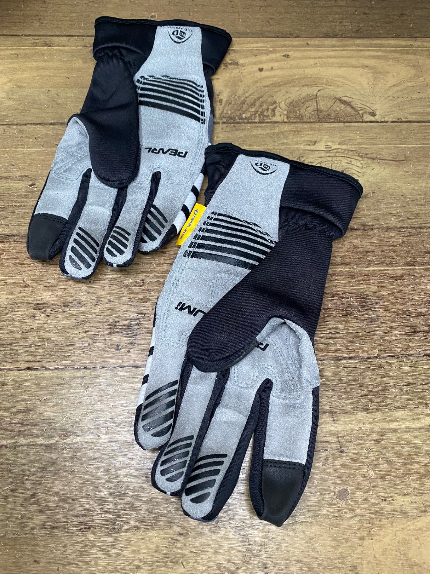 JB355 パールイズミ PEARL iZUMi 長指 グローブ グレー 黒 L