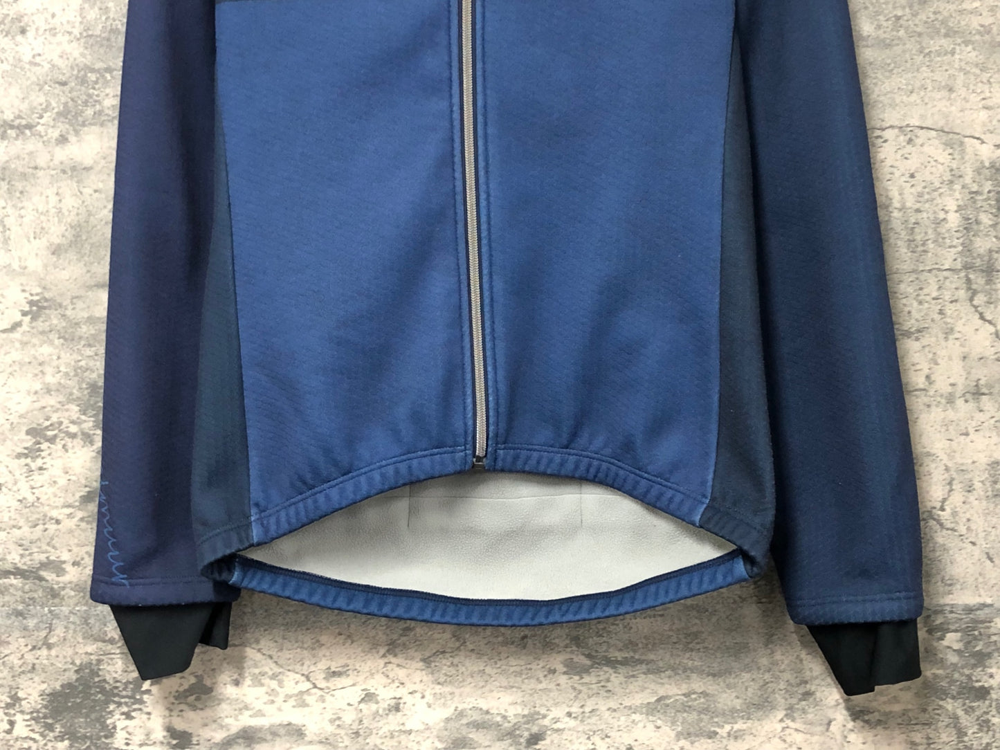 IY748 カペルミュール KAPELMUUR 長袖 サイクルジャケット ネイビー S 裏起毛