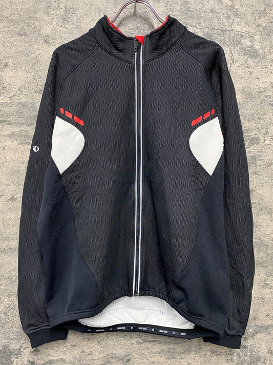 IY661 パールイズミ PEARL iZUMi 長袖 サイクルジャケット 黒 BXL 裏起毛