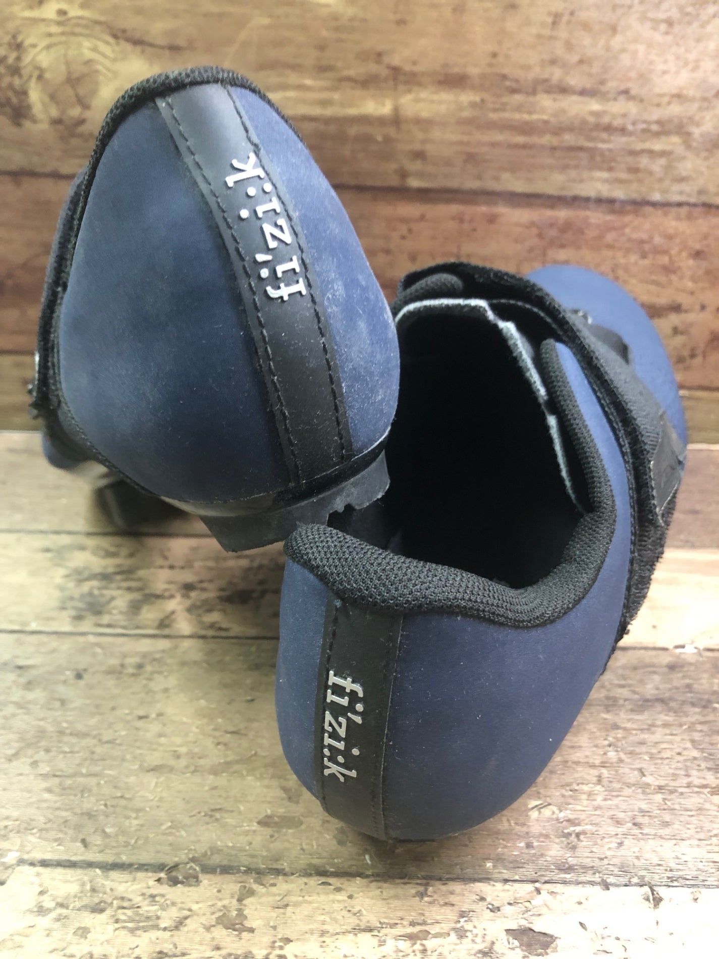 II003 フィジーク fizik TEMPO POWER STRAP R5 ビンディングシューズ EU43 ネイビー