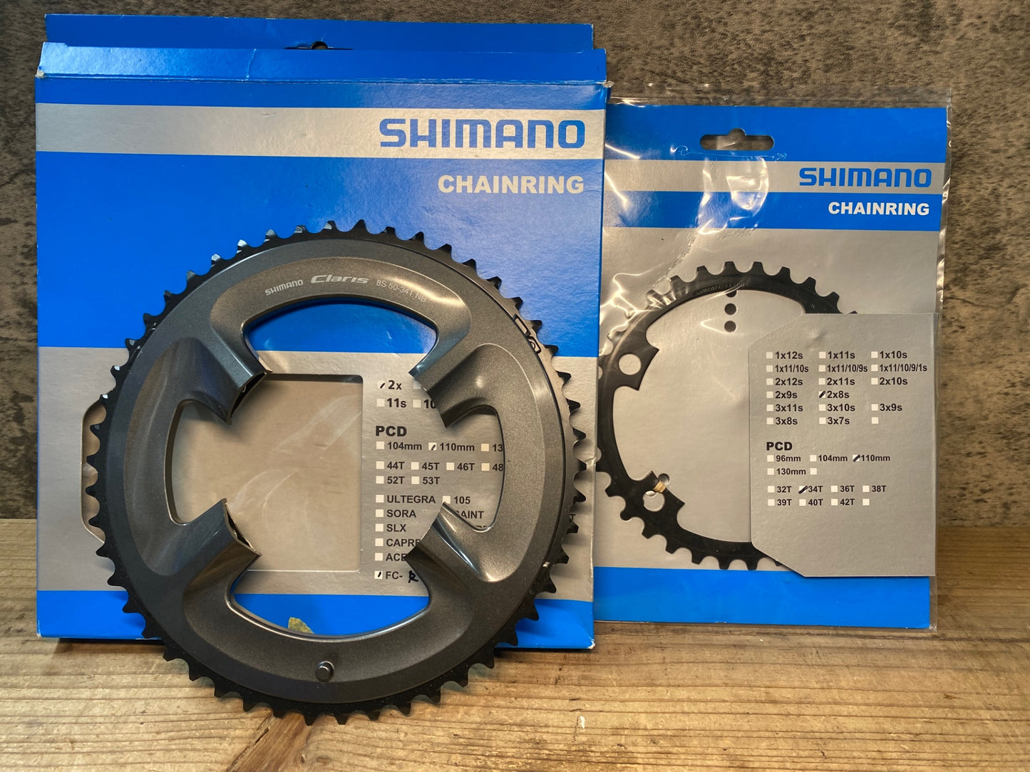 IU130 シマノ SHIMANO ティアグラ Tiagra FC-R2000 チェーンリング 50/34T