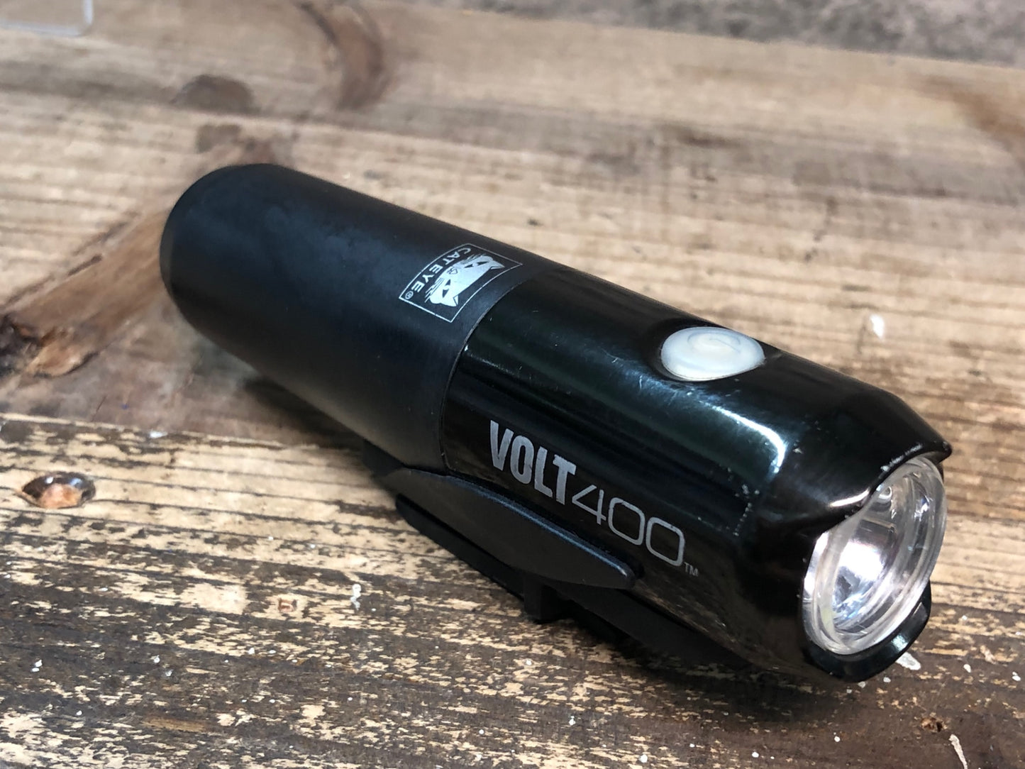 IY276 キャットアイ CATEYE ボルト VOLT400 フロントライト 点灯確認済