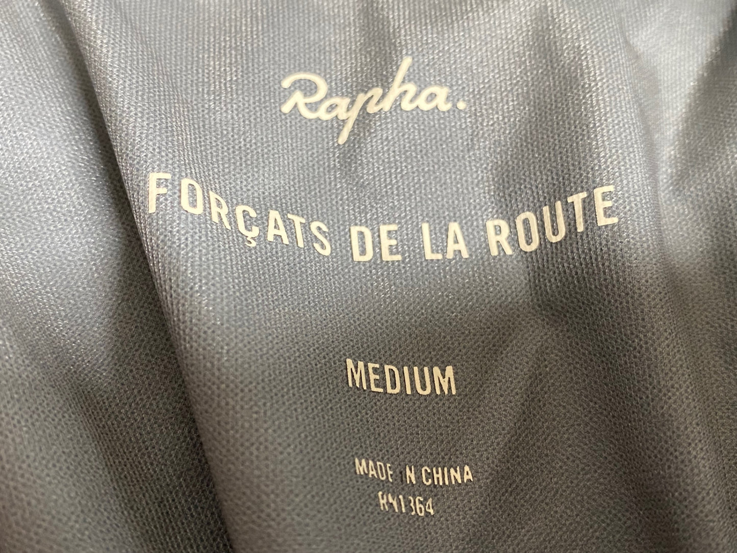 JC584 ラファ Rapha PRO TEAM LW RAIN GILET サイクルベスト ジレ 青 M