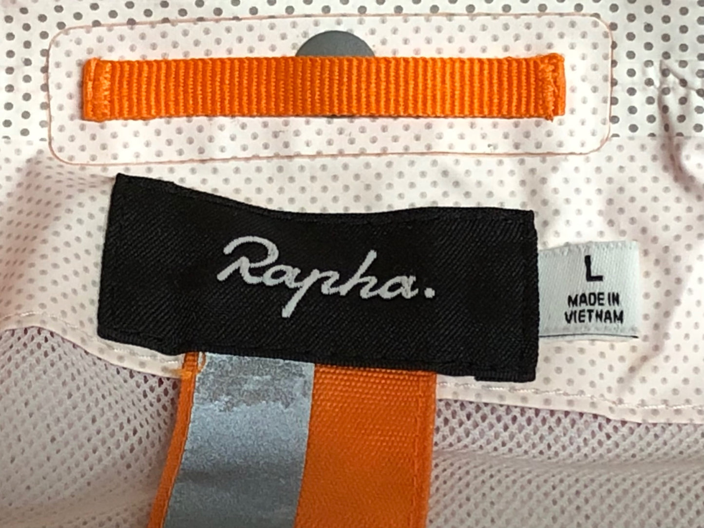 IM224 ラファ Rapha COMMUTER JACKET 長袖  レインジャケット L オレンジ