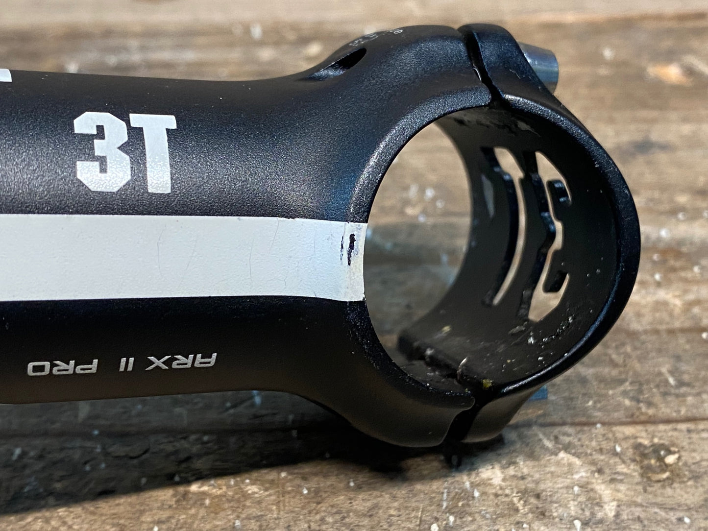 IO399 3T ARX Ⅱ PRO アルミステム 黒 110mm Φ31.8 OS 6°