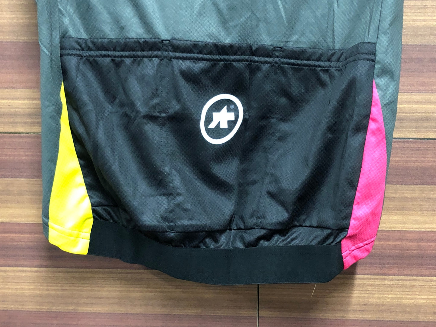 IO890 アソス ASSOS 半袖サイクルジャージ 黒青 Mサイズ