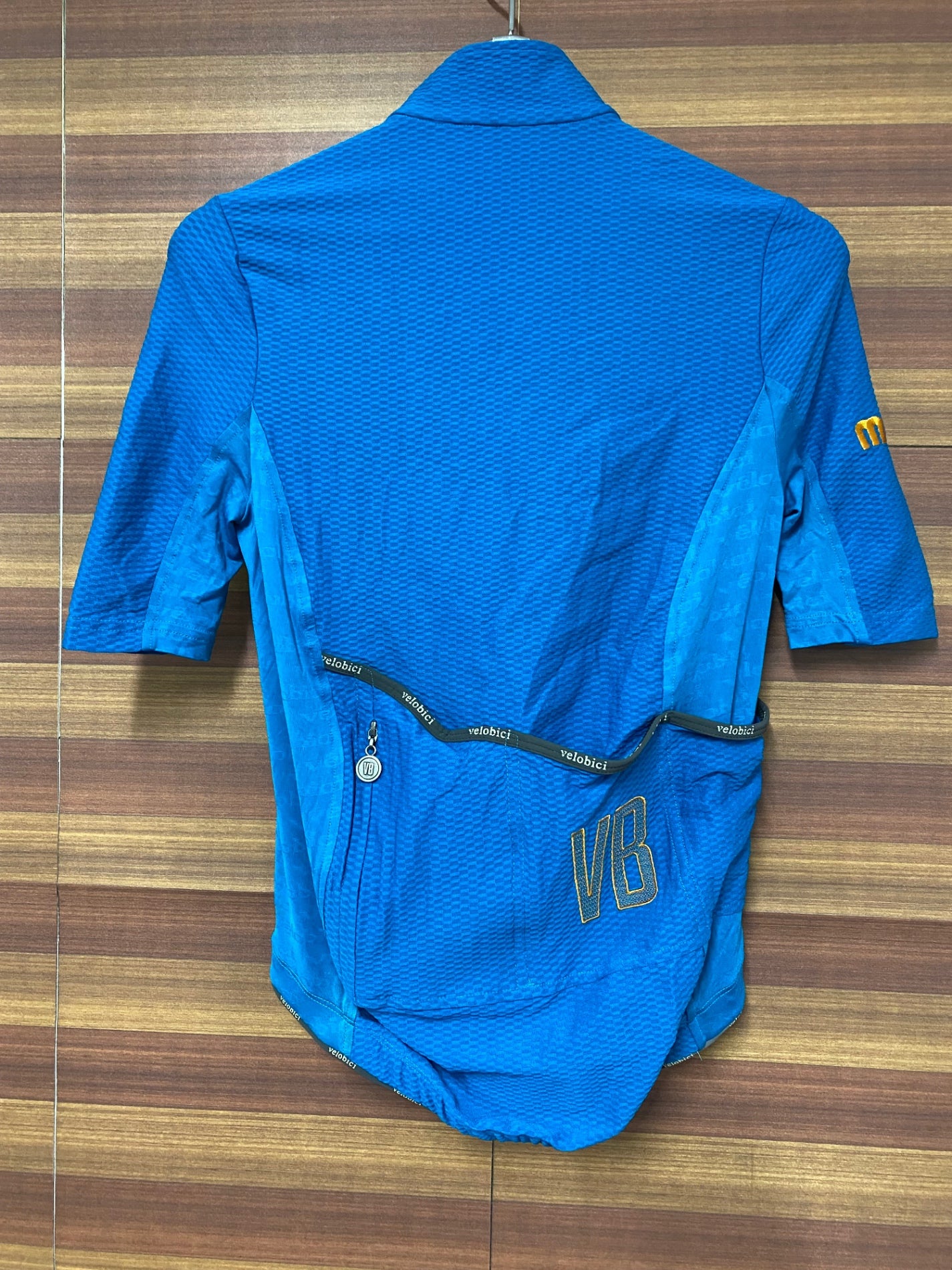 IO520 ヴェロビチ velobici MONTI 半袖 サイクルジャージ 青 2