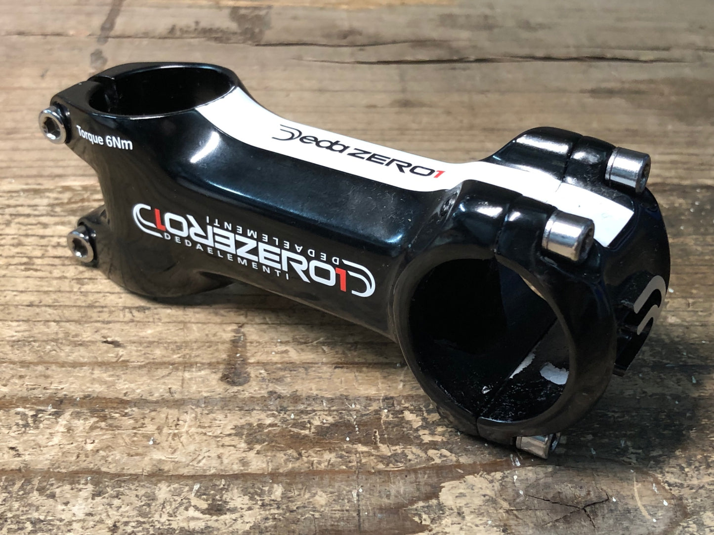IY801 デダ Deda ZERO1 アルミステム 黒 80mm Φ31.7 OS