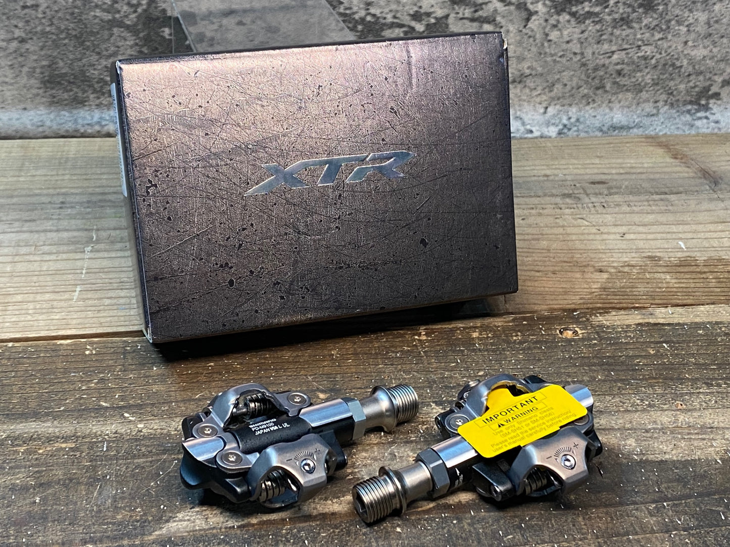 IR660 シマノ SHIMANO XTR PD-M9100 ビンディングぺダル SPD