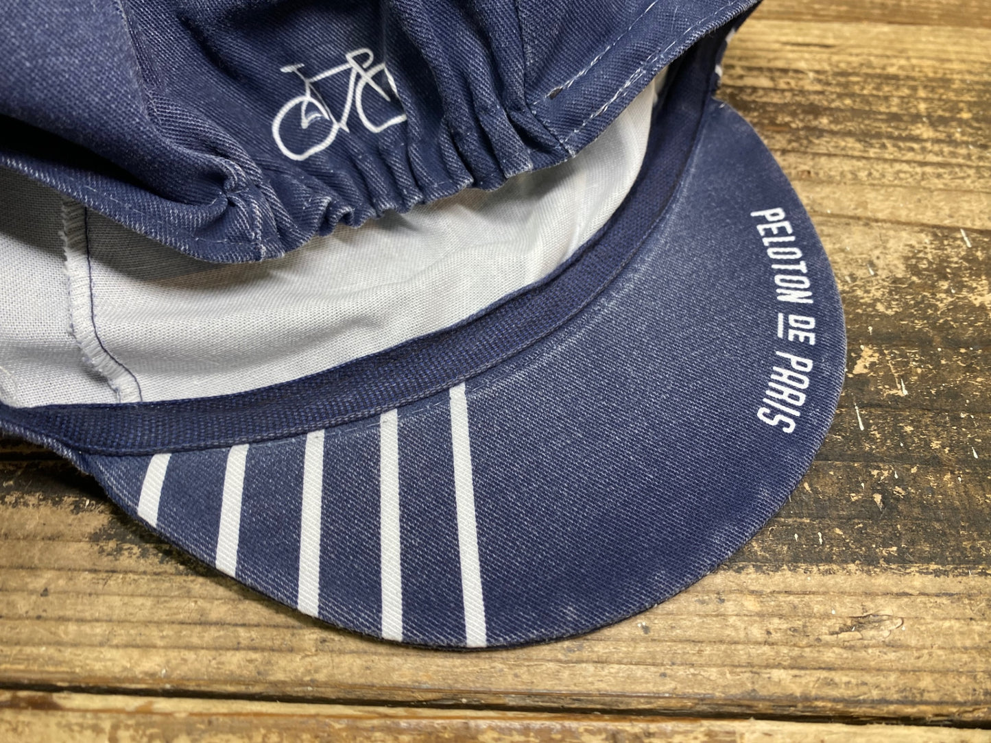 JC066 プロトンドパリ Peloton de Paris サイクルキャップ デニム ワンサイズ