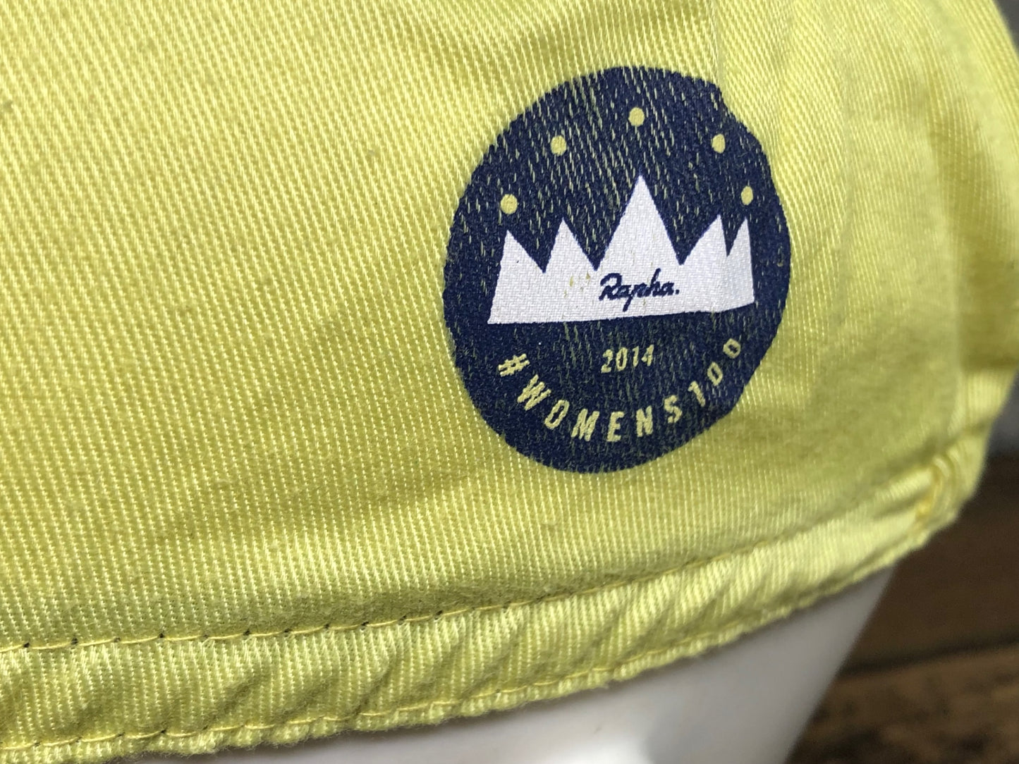 IT286 ラファ Rapha サイクルキャップ 黄 フリーサイズ #WOMENS100