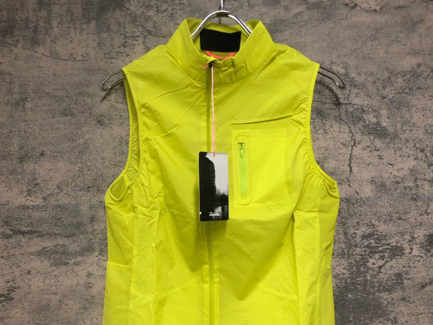 IW752 ラファ Rapha GILET Ⅱ ジレ サイクルベスト 黄 M