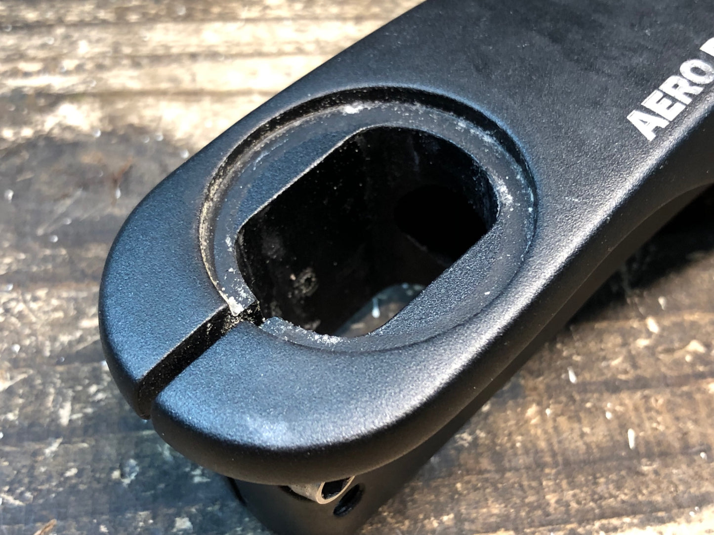 IM693 ルック LOOK ADS アルミステム 黒 Φ31.8 90mm スペーサー付属