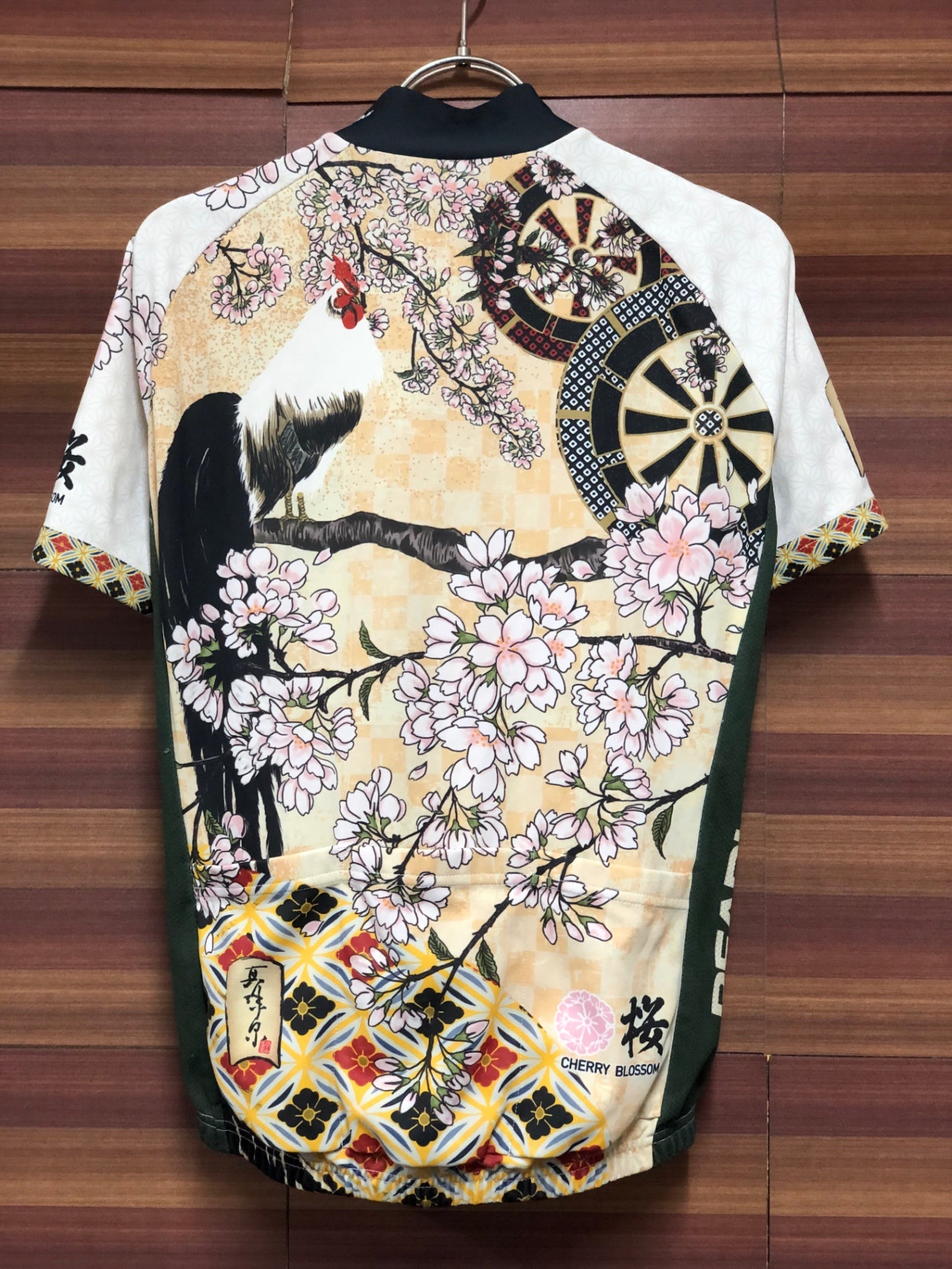 IV185 パールイズミ PEARL iZUMi 半袖 サイクルジャージ 桜 S