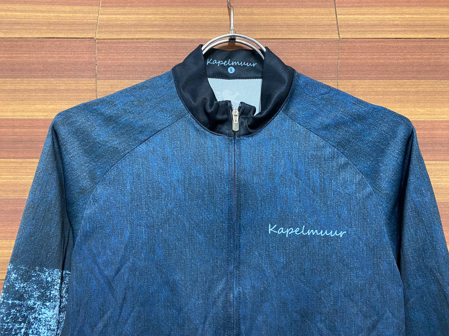 IN615 カペルミュール KAPELMUUR 長袖 サイクルジャージ 紺 L