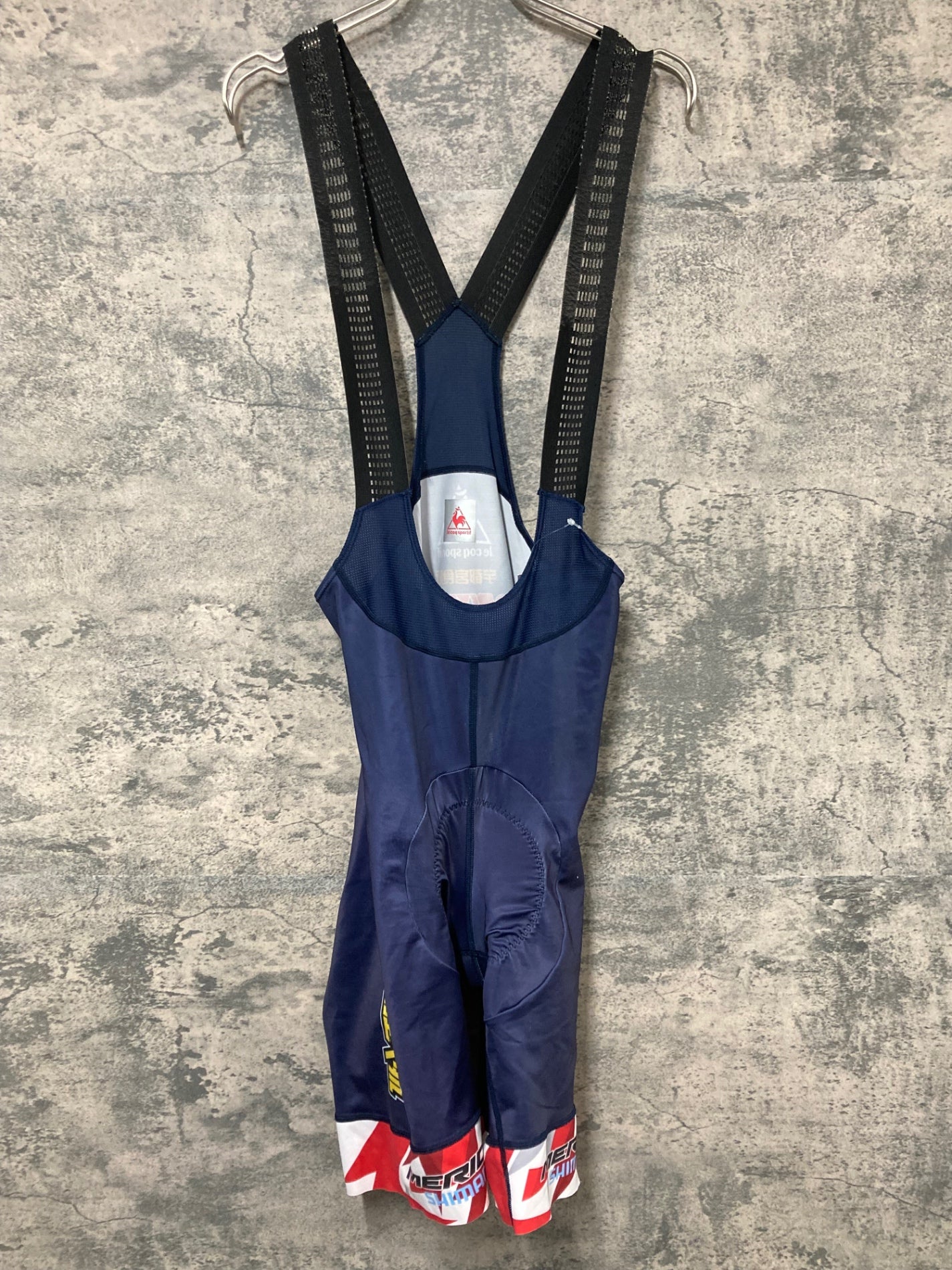 IX155 ルコックスポルティフ le coq sportif ビブショーツ 紺 L MERIDA 弱虫ペダル