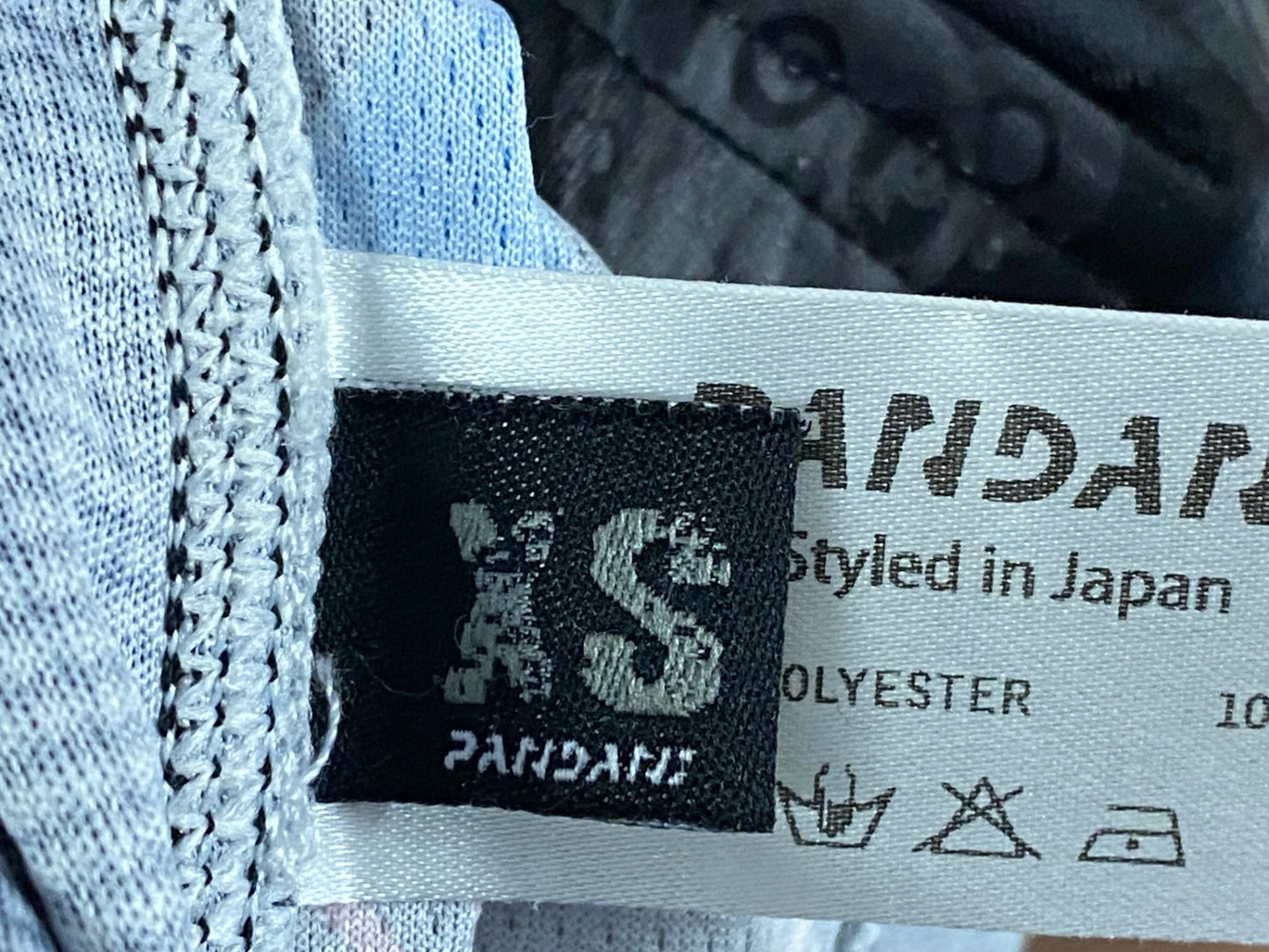 IT125 パンダーニ Pandani 半袖 サイクルジャージ 黒 XS