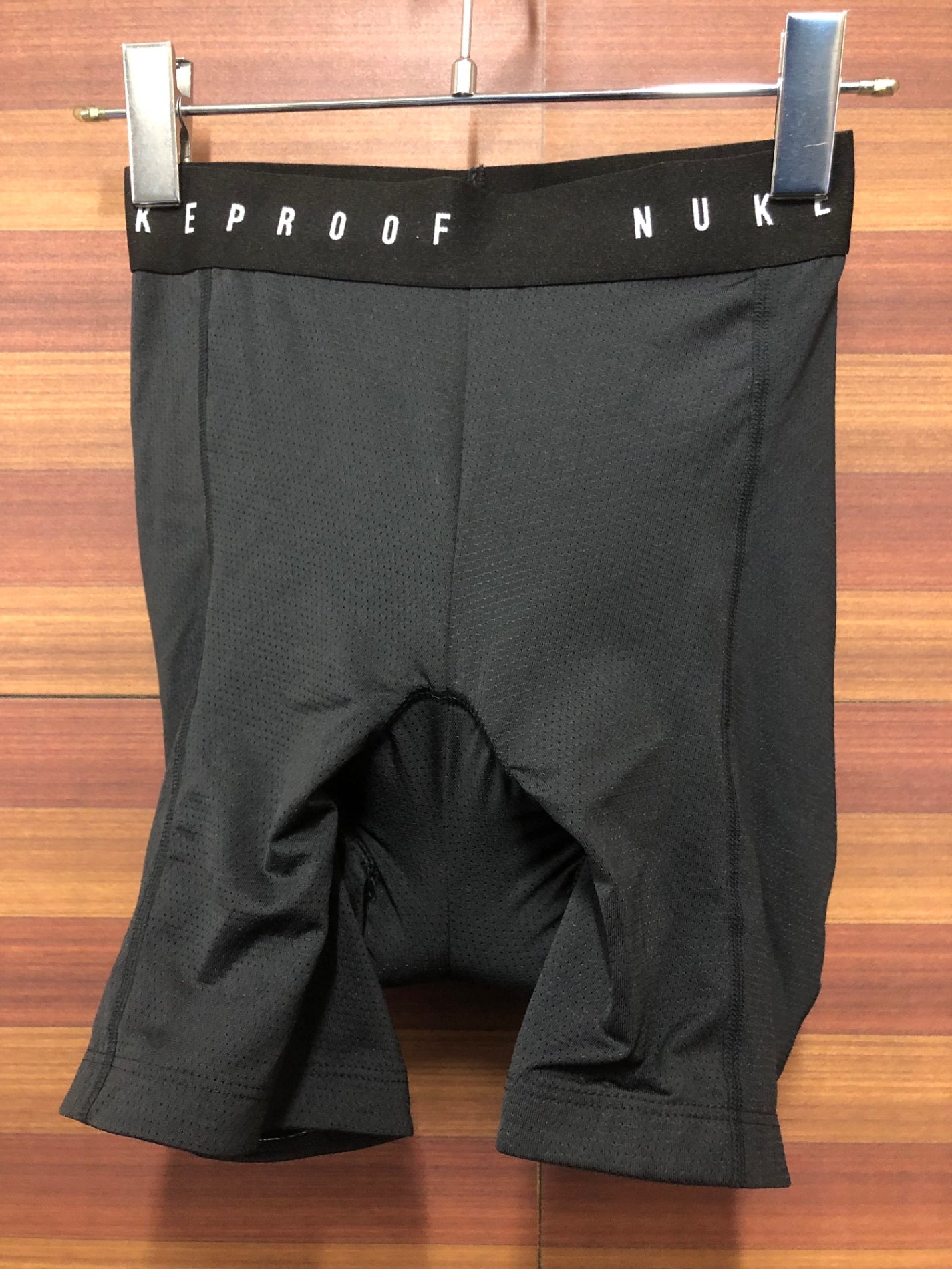 IM322 ヌークプルーフ NUKEPROOF インナーショーツ 黒 YOUTH 12-14YEARS パッド付き