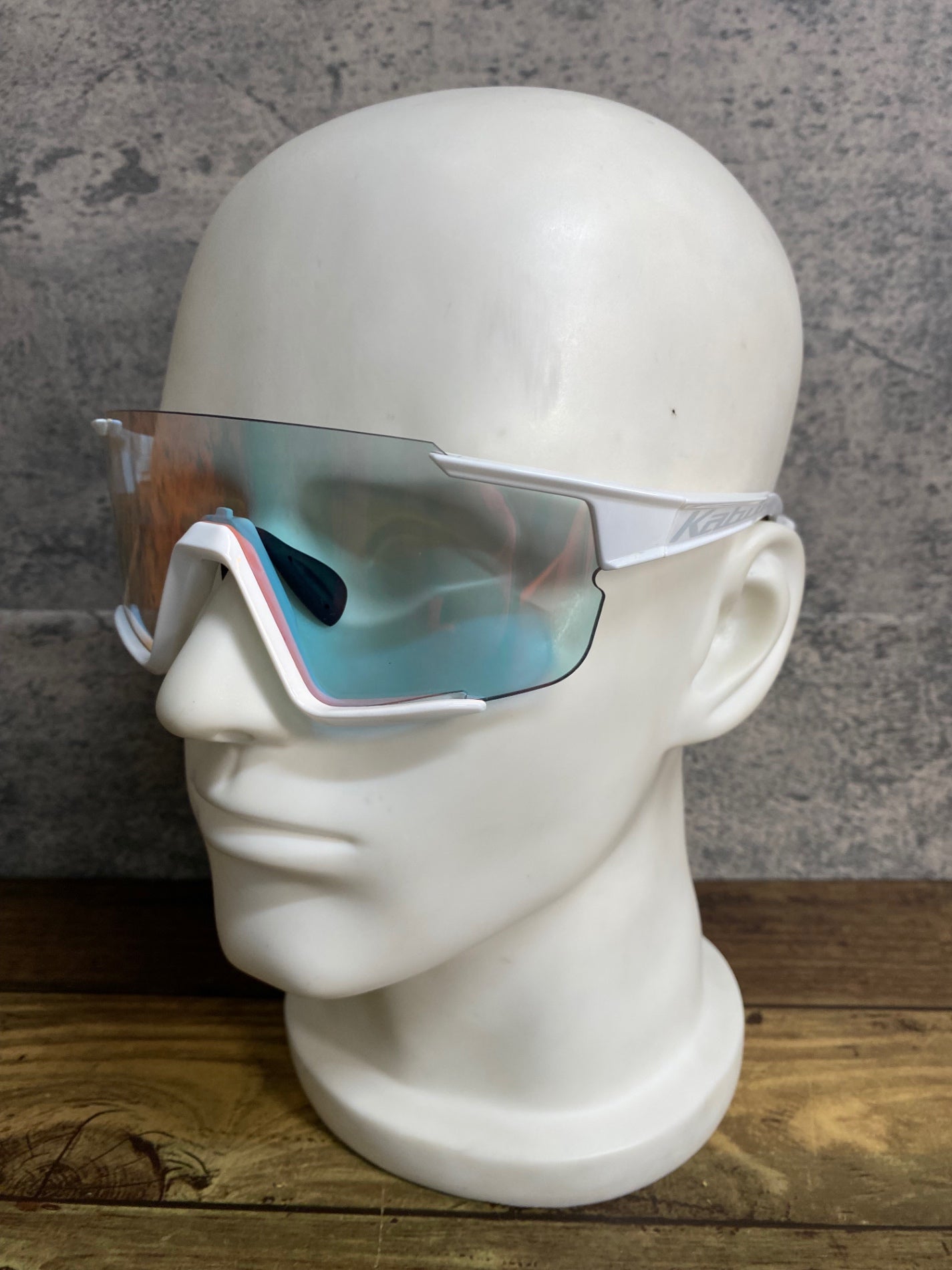 JD104 カブト Kabuto 122 サングラス アイウェア 白