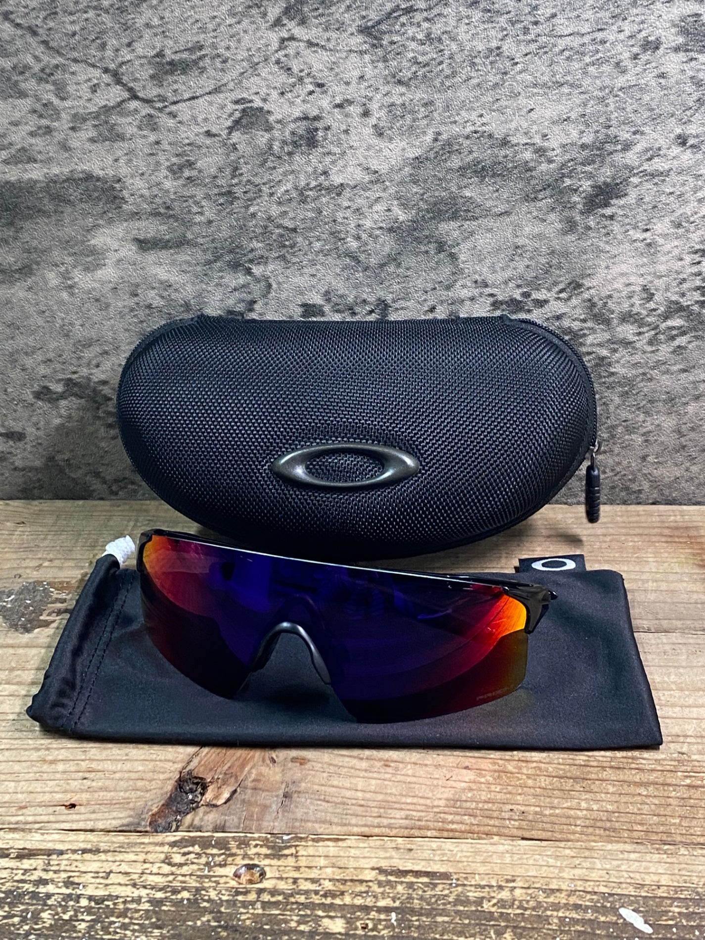 IQ989 オークリー OAKLEY EV ZERO サングラス アイウェア 黒 PRIZM