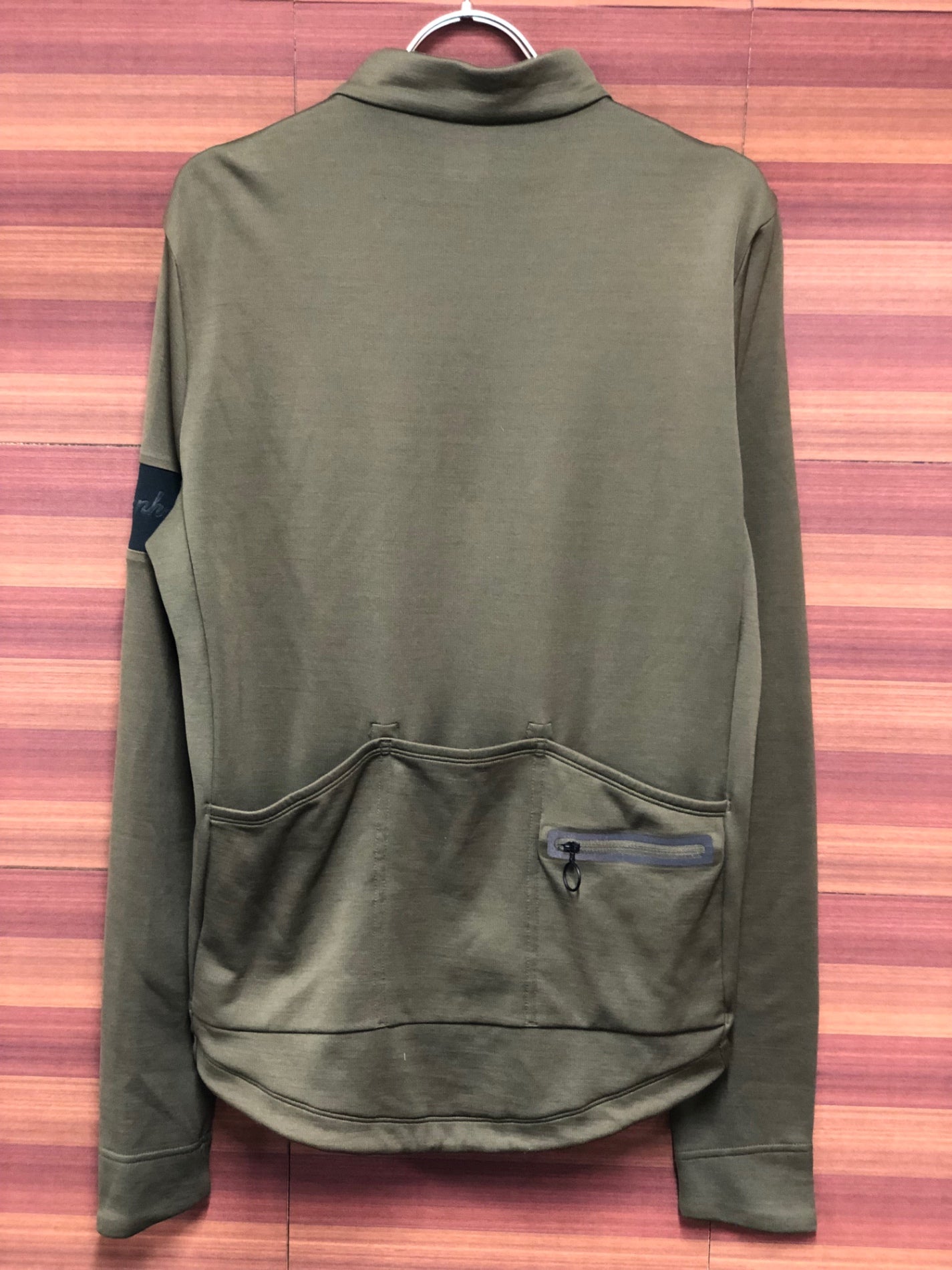 IQ374 ラファ Rapha CLASSIC LONG SLEEVE JERSEY Ⅱ 長袖 サイクルジャージ 緑 M