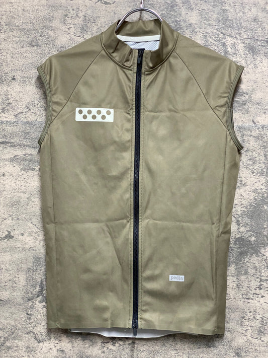JB494 ペドラ Pedla サイクルベスト ジレ カーキ XS
