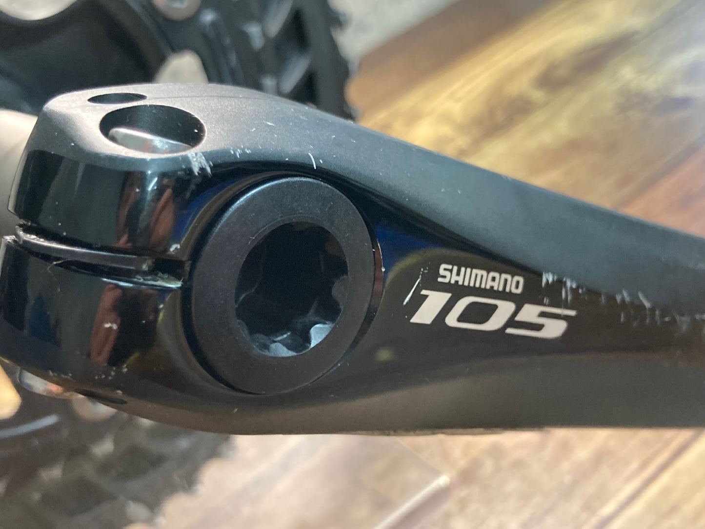 IV710 シマノ SHIMANO 105 FC-5800 クランクセット 165mm 50/34T