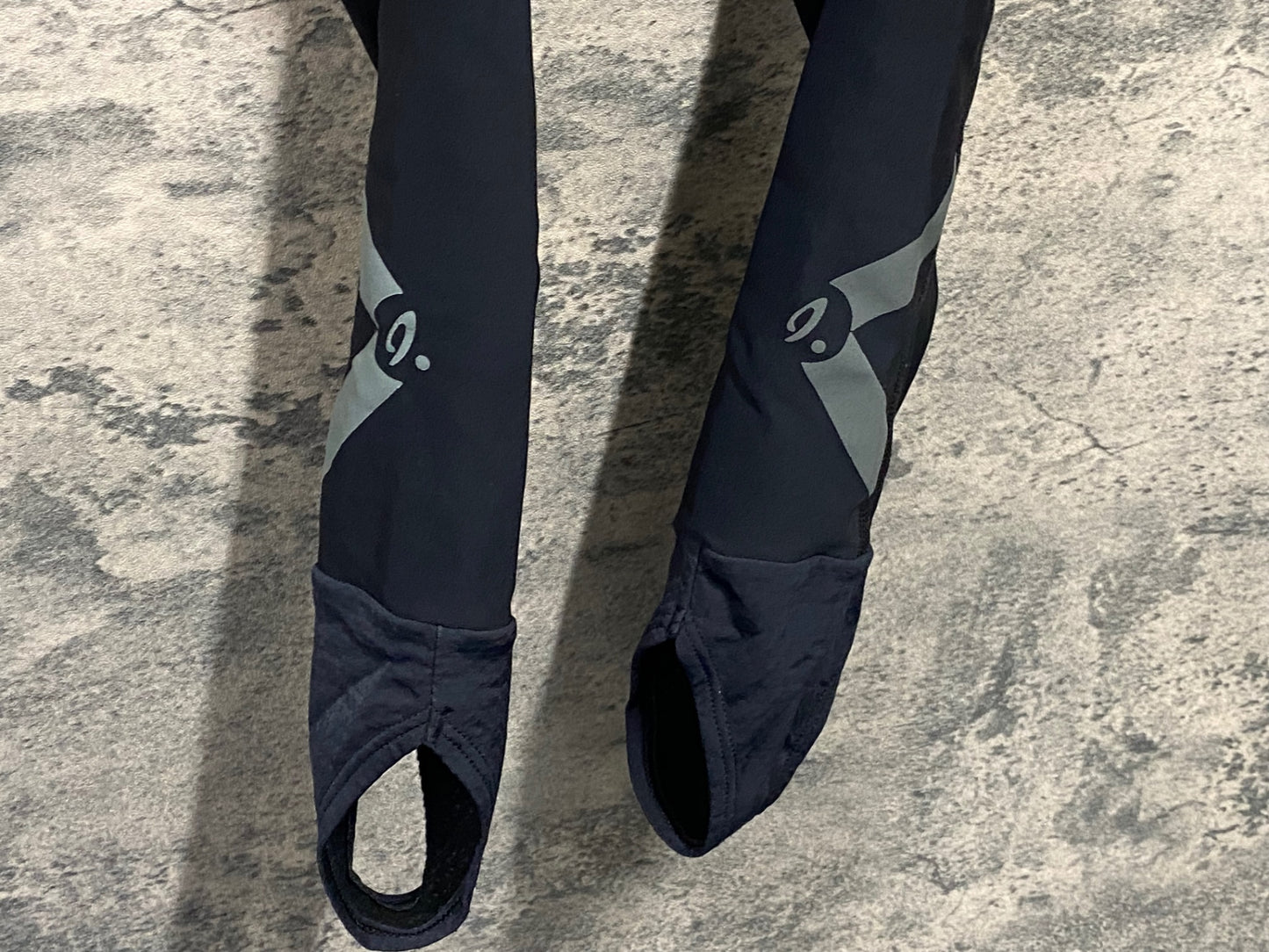 JC052 イザドア Isadore ビブタイツ 黒 M 裏起毛