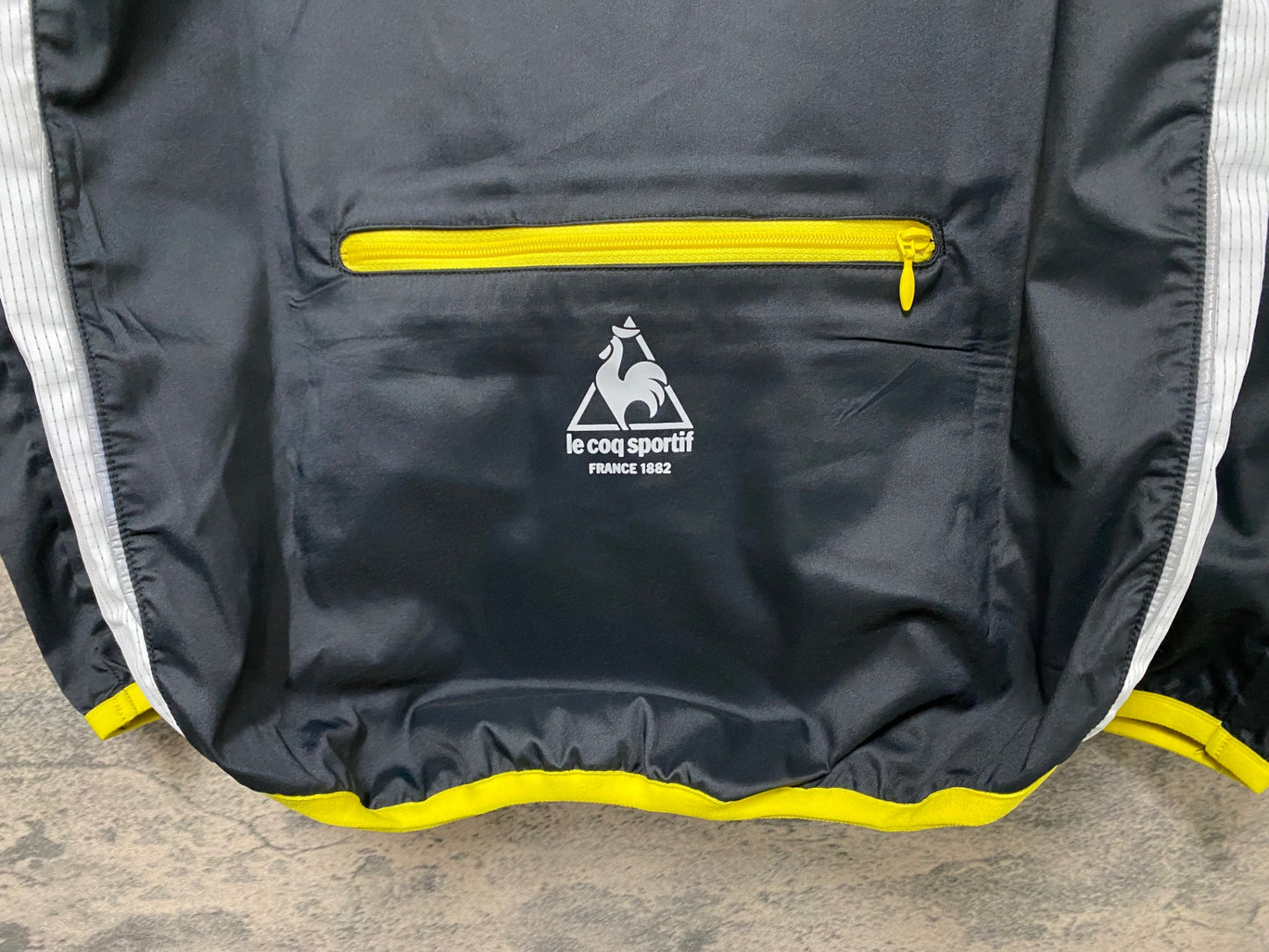 IY362 ルコックスポルティフ le coq sportif 長袖 ウインドブレーカー 黒 S
