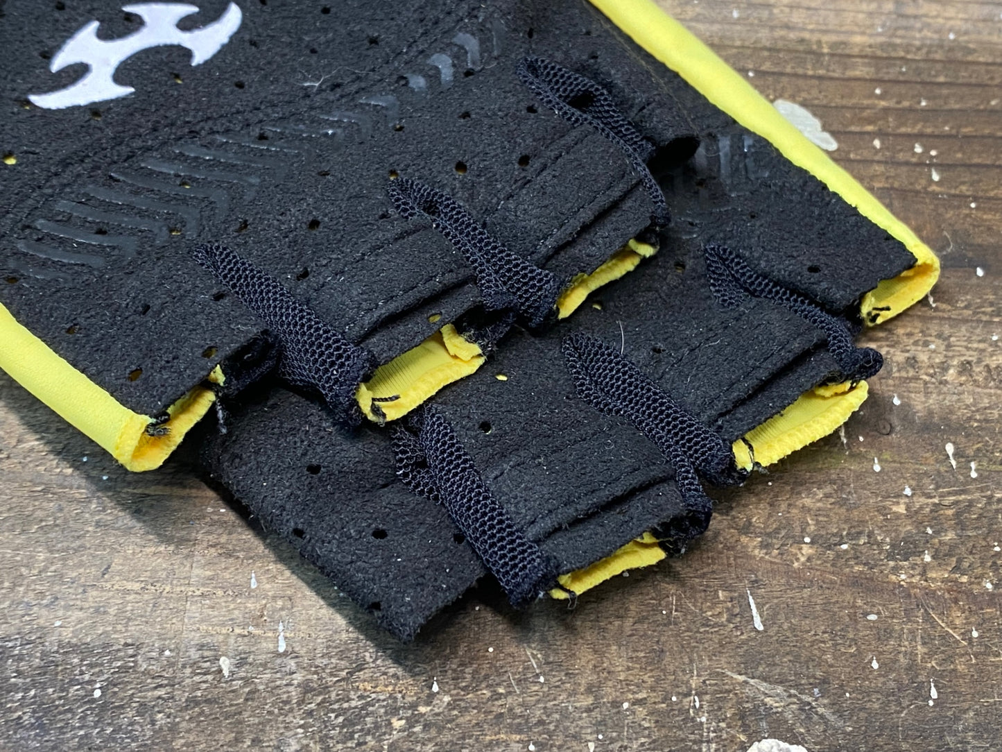 IN992 カブト OGK kabuto 指切 サイクルグローブ 黄 M