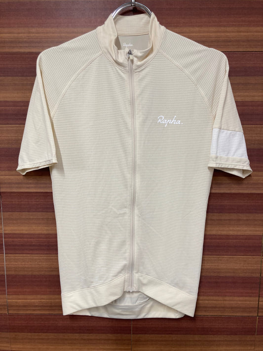 IM307 ラファ Rapha CORE LIGHTWEIGHT JERSEY 半袖サイクルジャージ 白 XS