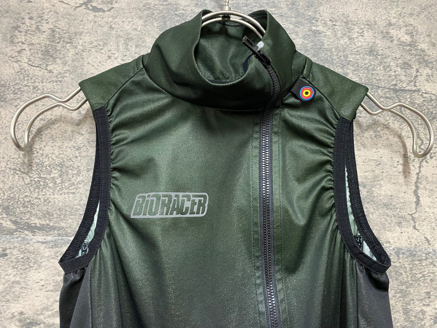 JD188 ビオレーサー BiORACER サイクルベスト ジレ 深緑 XS