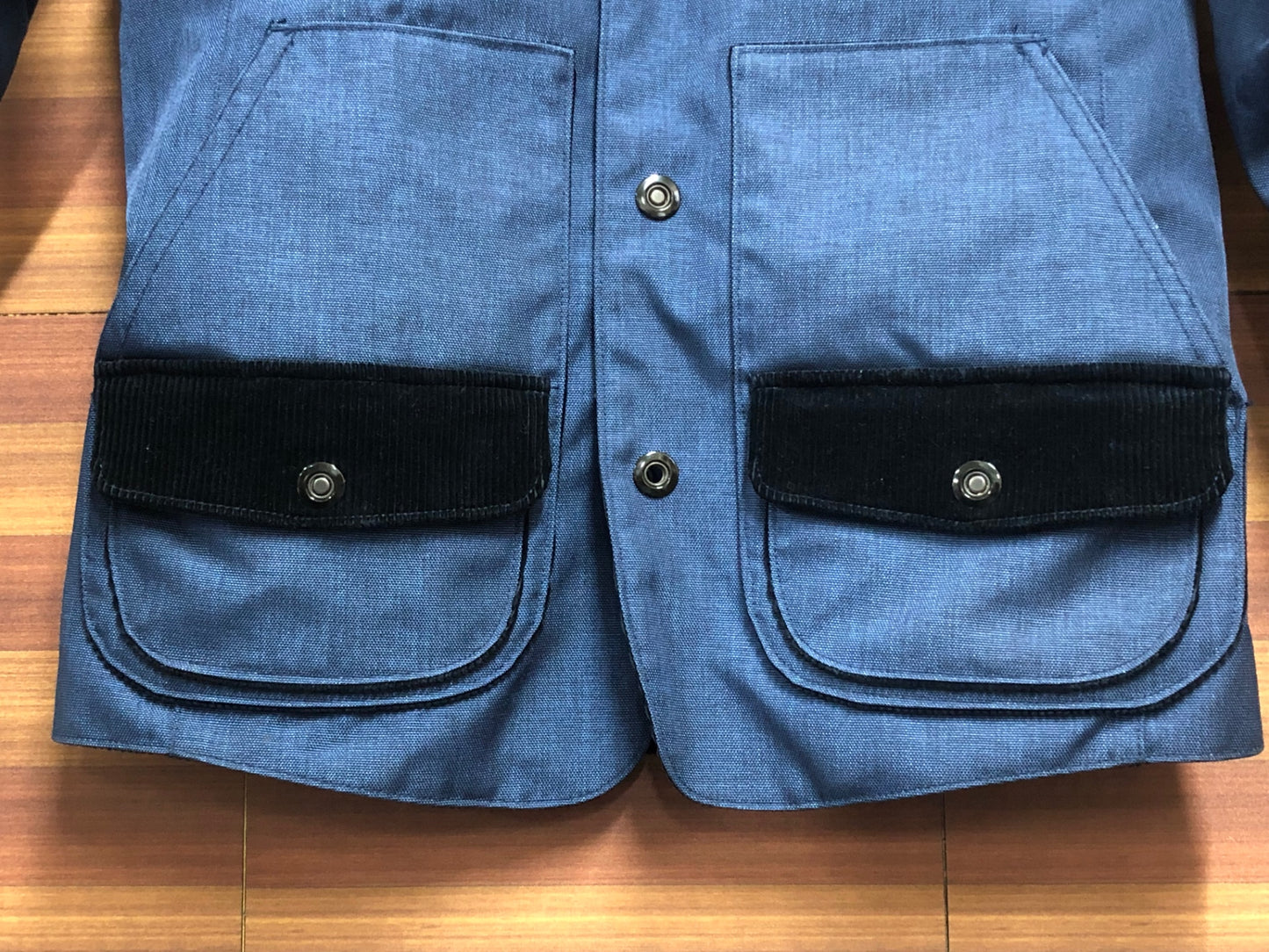 HY981 ナリフリ narifuri セルスパンショートコート Celspun short coat 長袖 ジャケット ネイビー S