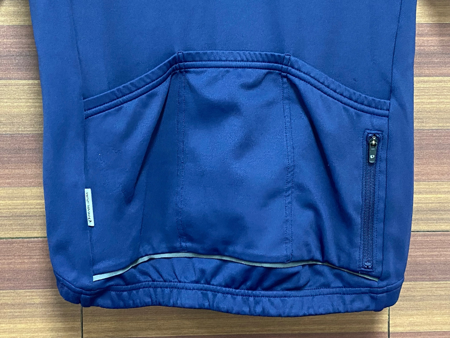 IV375 パールイズミ PEARL iZUMi 半袖 サイクルジャージ 紺 M